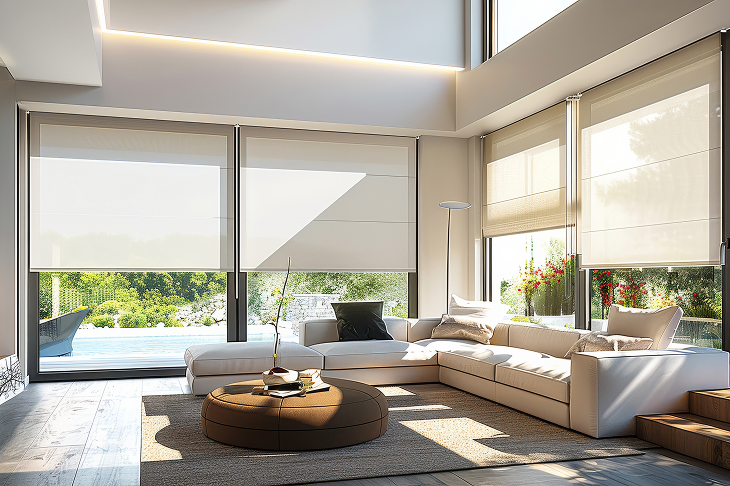 大型ロールカーテンの設置・修理・交換