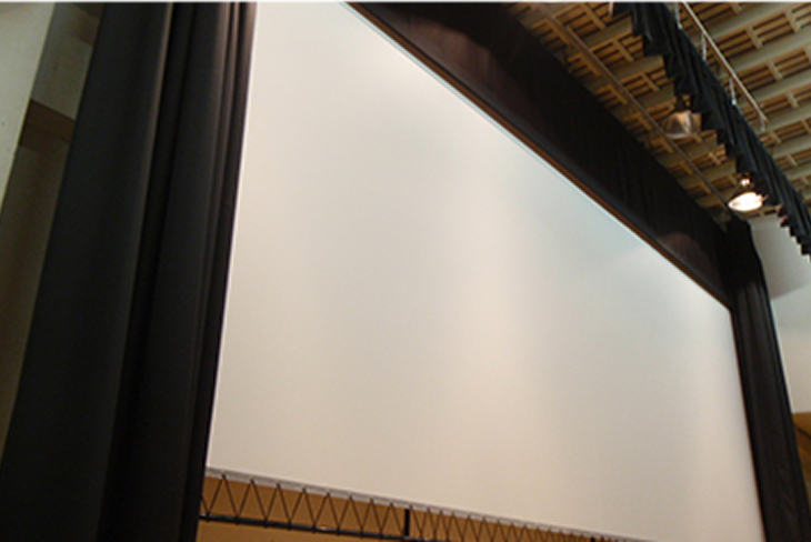 映写スクリーンの設置・修理・交換